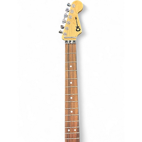 Used Charvel MIJ QM Green Solid Body Electric Guitar