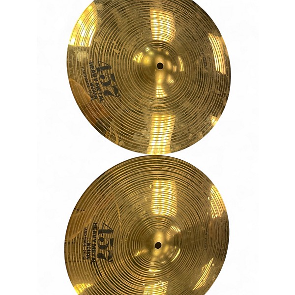 Used Wuhan Cymbals & Gongs 14in 457 HI HAT Cymbal
