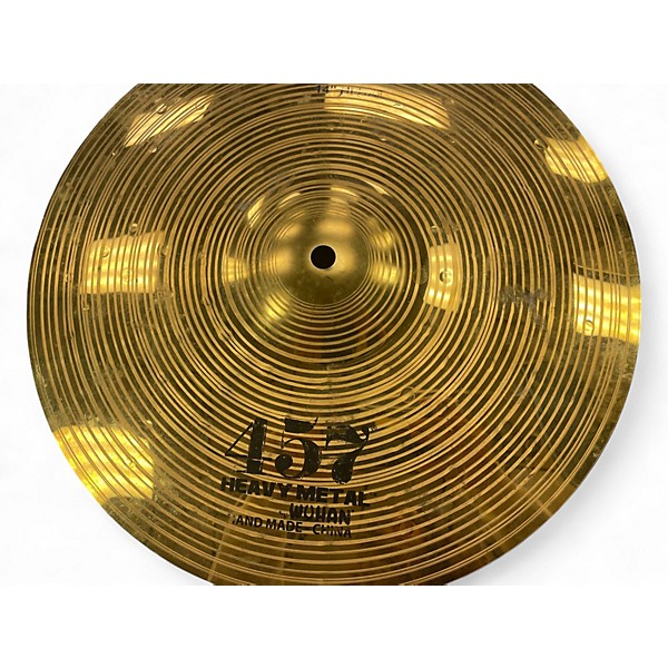 Used Wuhan Cymbals & Gongs 14in 457 HI HAT Cymbal
