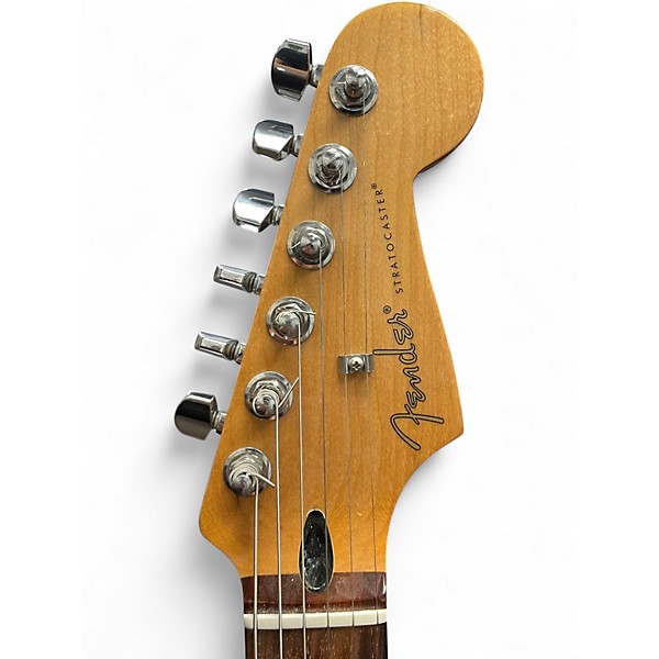 Used Fender Blacktop Stratocaster HH Black Solid Body Electric Guitar