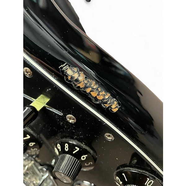 Used Fender Blacktop Stratocaster HH Black Solid Body Electric Guitar