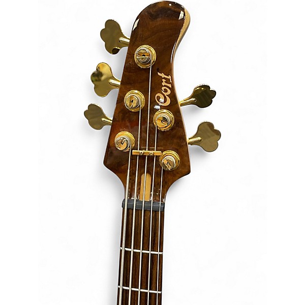 Used Cort Jeff Berlin Series Rithimic Natural Electric Bass Guitar