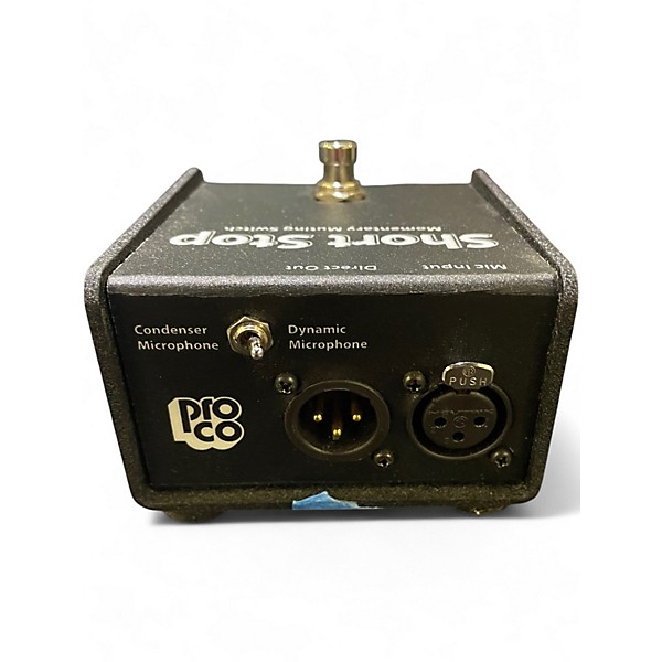 Used ProCo SHORT STOP MOMENTARY MUTING SWITCH Pedal