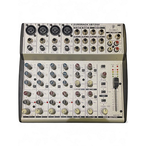 Used Behringer EURORACK UB1202 Unpowered Mixer