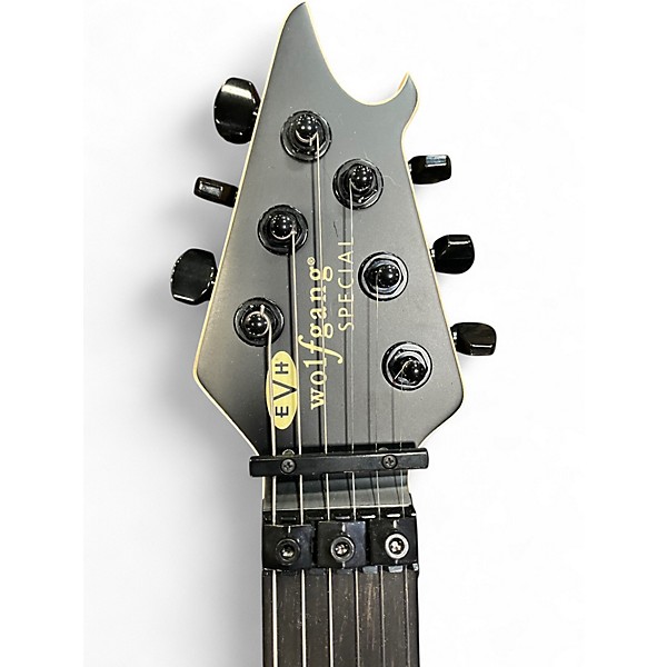 Used EVH Wolfgang Special Stealth Satin Black Solid Body Electric Guitar