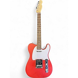 Used Squier Telecaster Red Solid Body Electric Guitar