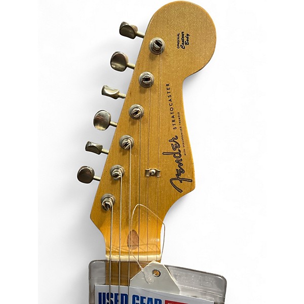 Used Fender Ltd 55 Dual-Mag Stratocaster Candy Apple Red Solid Body Electric Guitar