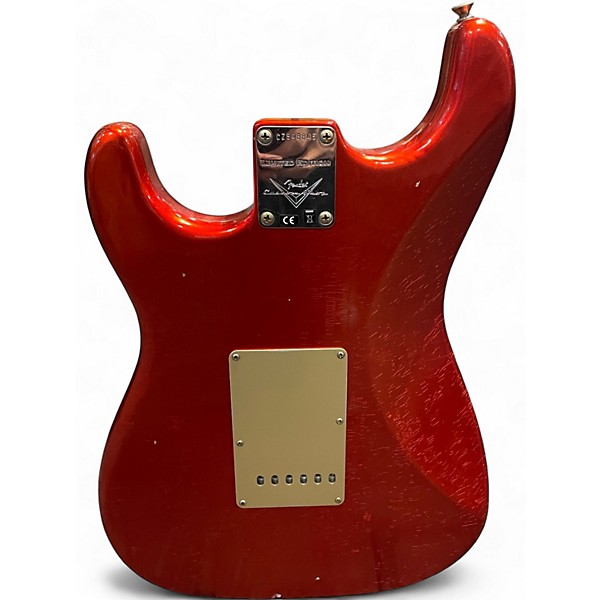 Used Fender Ltd 55 Dual-Mag Stratocaster Candy Apple Red Solid Body Electric Guitar
