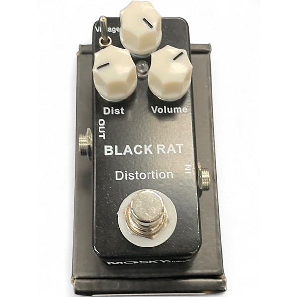 Used Mosky BLACK RAT Effect Pedal