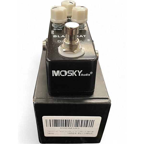 Used Mosky BLACK RAT Effect Pedal