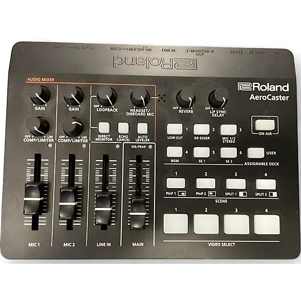 Used Roland AEROCASTER Audio Interface