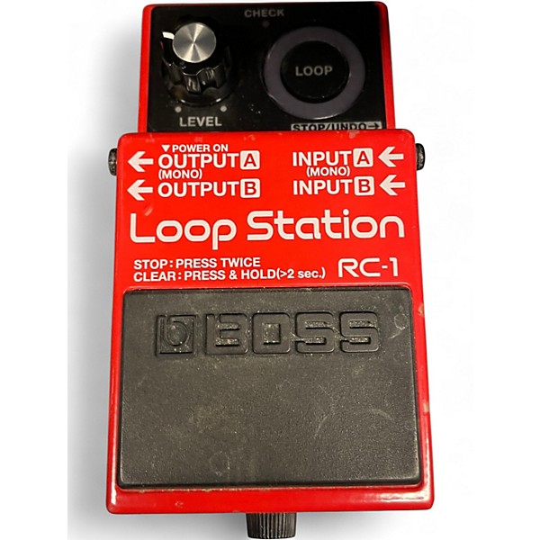 Used BOSS RC1 Loop Station Pedal