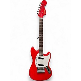 Used Fender MG-69 Mustang Dakota Red Solid Body Electric Guitar
