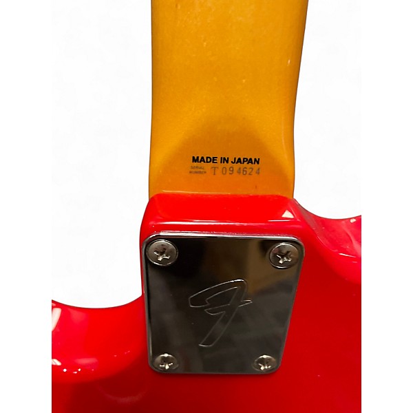 Used Fender MG-69 Mustang Dakota Red Solid Body Electric Guitar