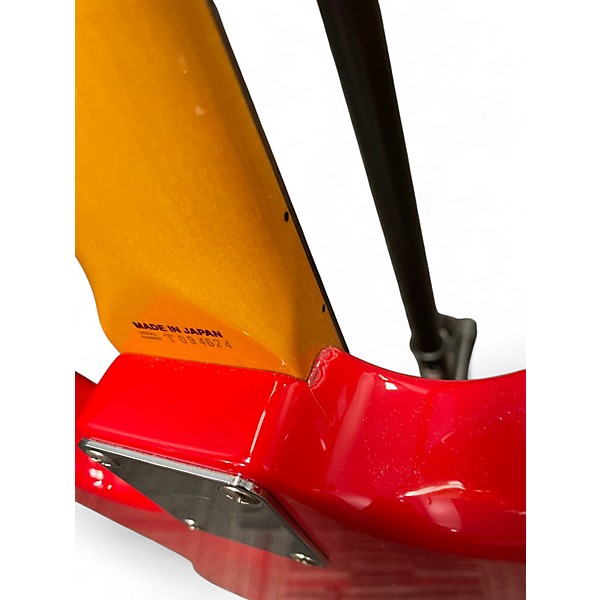 Used Fender MG-69 Mustang Dakota Red Solid Body Electric Guitar