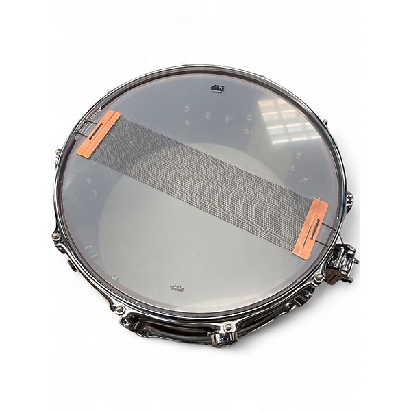 Used DW 6.5X14 Collectors Series Purpleheart Snare Trans Purple Drum