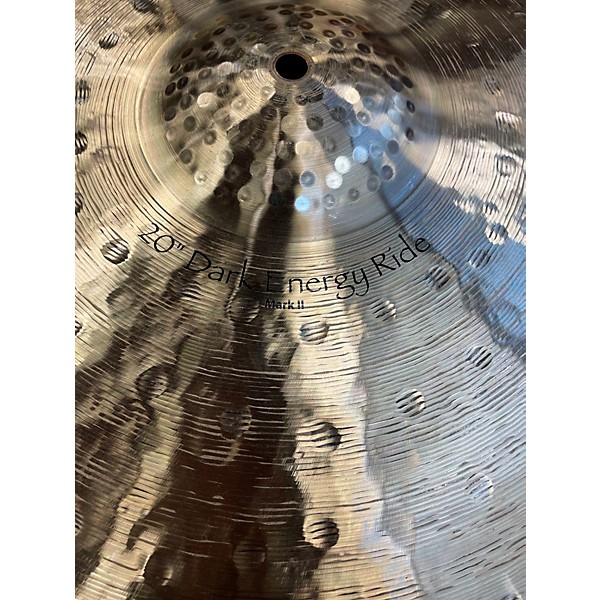 Used Paiste 20in Signature Dark Energy Ride Mark II Cymbal
