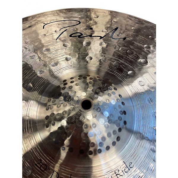 Used Paiste 20in Signature Dark Energy Ride Mark II Cymbal
