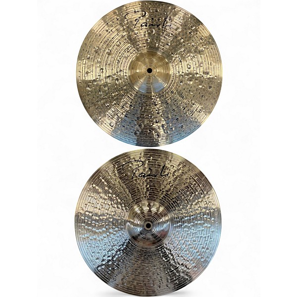 Used Paiste 15in Signature Dark Energy Hi Hat MK I Pair Cymbal