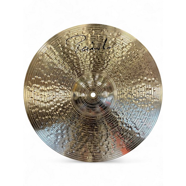 Used Paiste 15in Signature Dark Energy Hi Hat MK I Pair Cymbal
