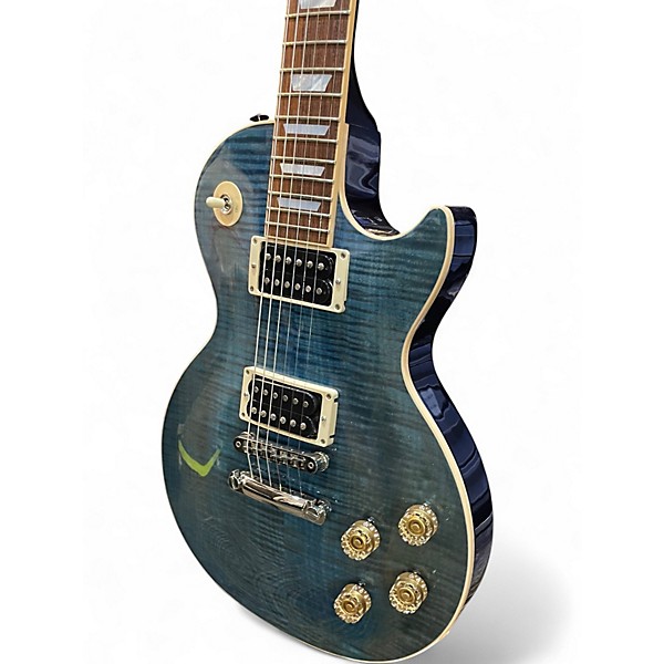Used Gibson Les Paul Traditional 2015 Ocean Blue Solid Body Electric Guitar