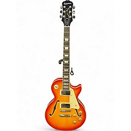 Used Epiphone Les Paul ES Sunburst Hollow Body Electric Guitar