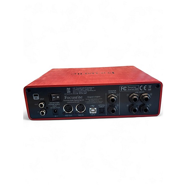 Used Focusrite Scarlett 18i8 Audio Interface