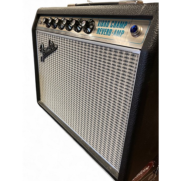 Used Fender 68 Custom Vibro Champ Reverb 5W 1x10 Guitar Power Amp
