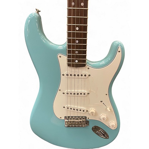 Used Fender Eric Johnson Signature Stratocaster RW Tropical Turquoise Solid Body Electric Guitar