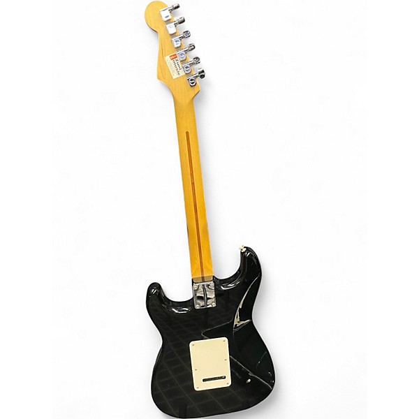 Used 2000s Fender stratocaster  Black Solid Body Electric Guitar