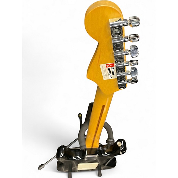 Used 2000s Fender stratocaster  Black Solid Body Electric Guitar