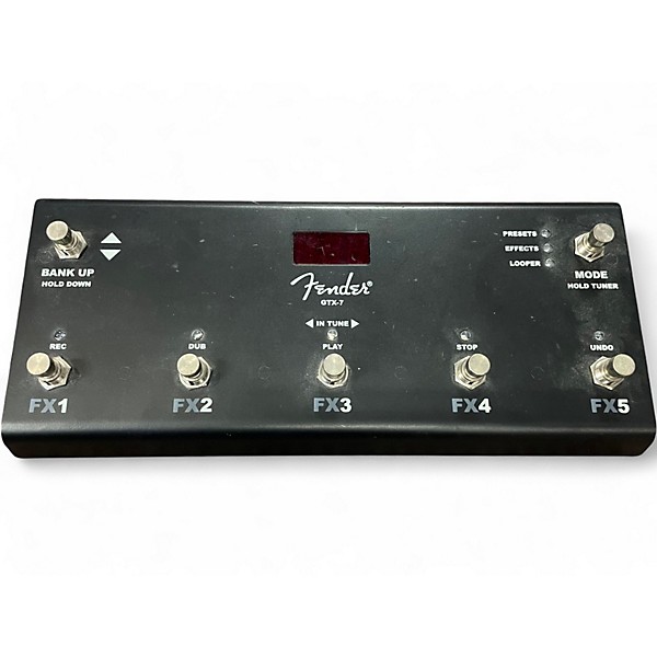 Used Fender gtx-7 Pedal