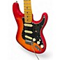 Used Fender American Ultra Luxe Stratocaster Cherry Sunburst Solid Body Electric Guitar