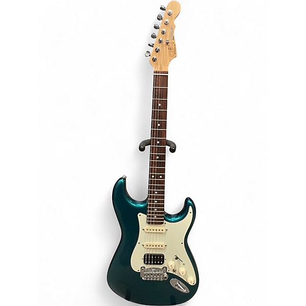 Used G&L Legacy HSS Ocean Turquoise Solid Body Electric Guitar
