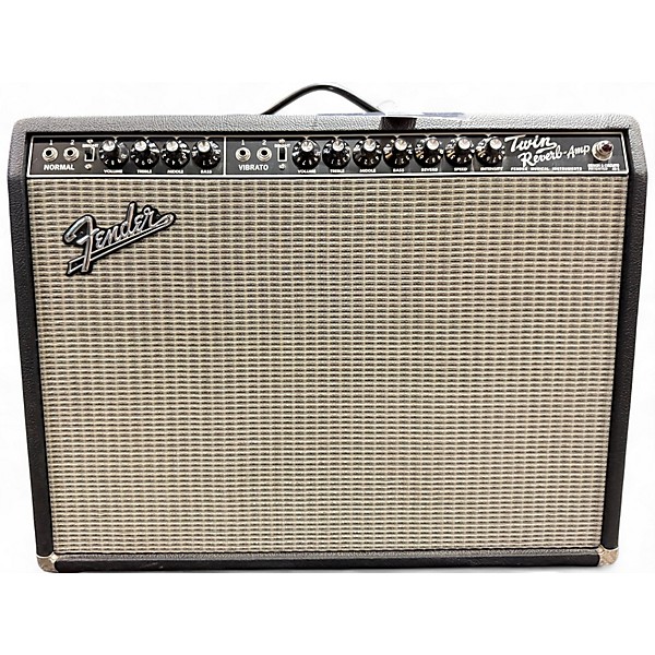 Used Fender 1965 Reissue Twin Reverb 85W 2x12 Tube Guitar Combo Amp