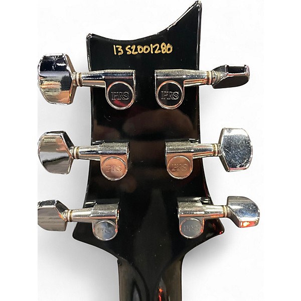 Used PRS S2 Custom 24 Black Solid Body Electric Guitar