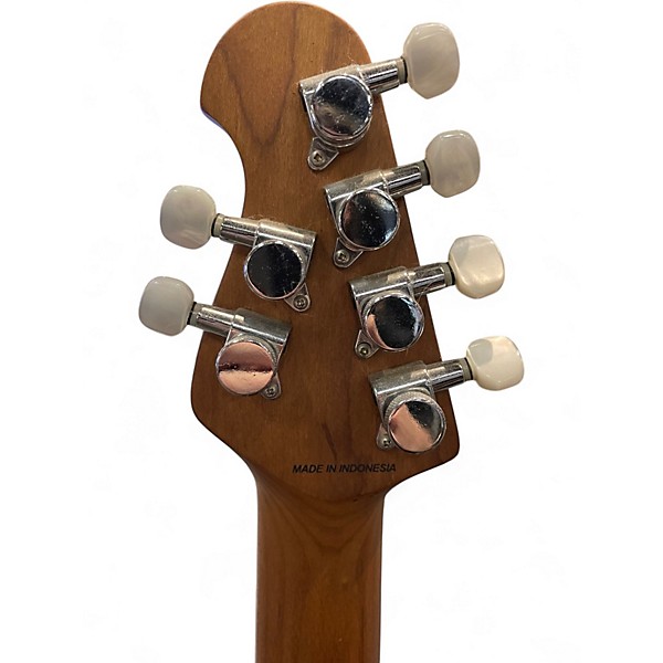 Used Sterling by Music Man JP150 Royal Red Solid Body Electric Guitar