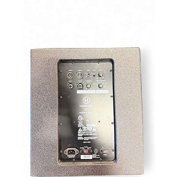 Used Harbinger s12 Powered Subwoofer