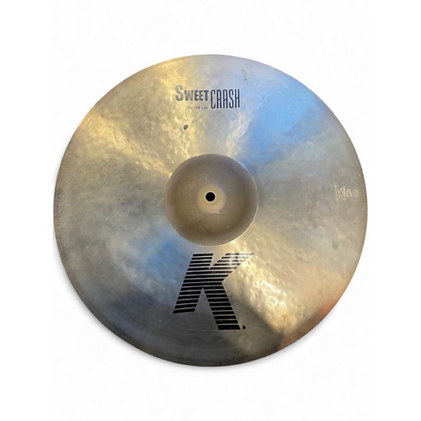 Used Zildjian 19in K Sweet Crash Cymbal 39 | Guitar Center