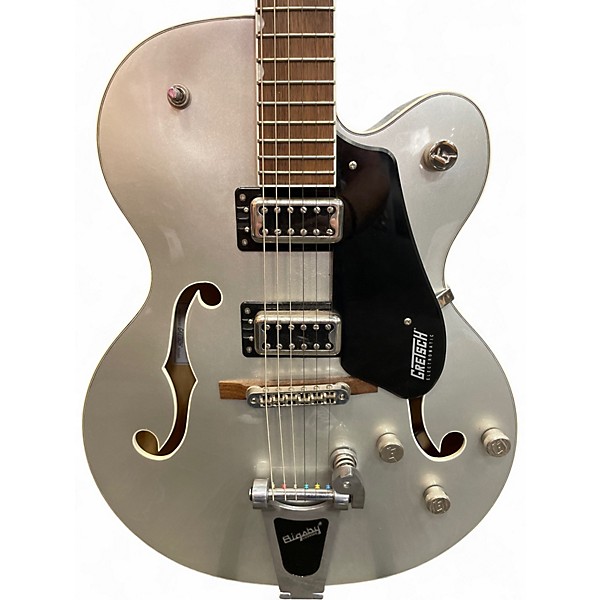 Used Gretsch Guitars G5420T Electromatic Silver Hollow Body Electric Guitar