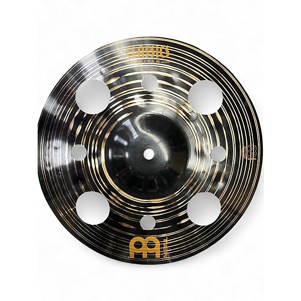 Used MEINL 12in DARK TRASH STACK Cymbal