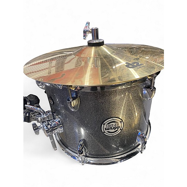 Used 2022 Evans 5 Piece ddrum D2 5-Piece Complete Drum Kit Silver Drum Kit