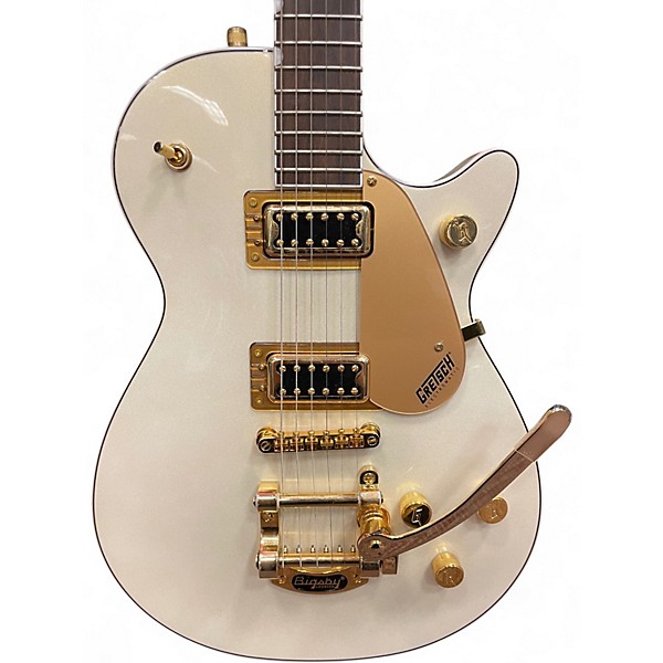 Used Gretsch Guitars G5237TG Pro Jet Champagne White Solid Body Electric Guitar