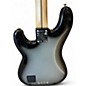 Used Fender TROY SANDERS PRECISION Silverburst Electric Bass Guitar