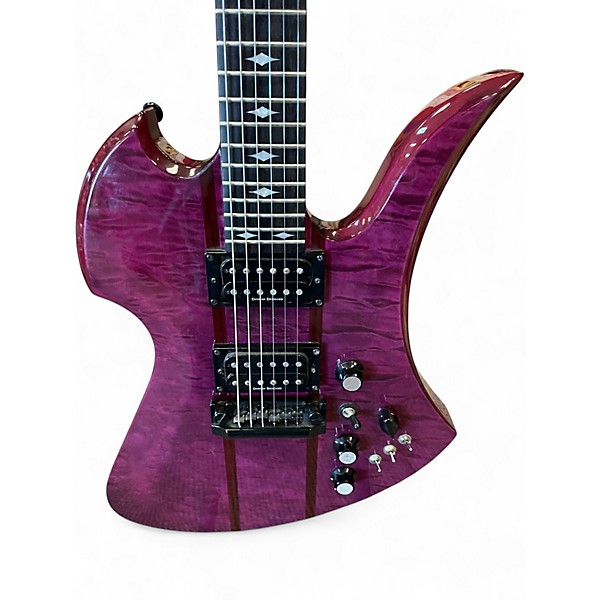 Used B.C. Rich LEGACY ST HARDTAIL TRANSPARENT PURPLE Solid Body Electric Guitar