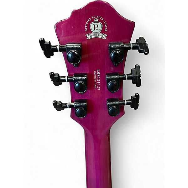 Used B.C. Rich LEGACY ST HARDTAIL TRANSPARENT PURPLE Solid Body Electric Guitar