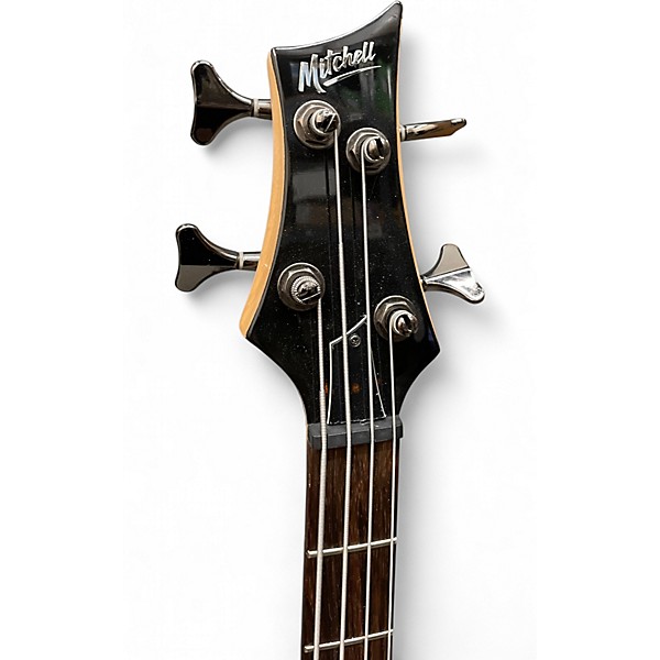 Used Mitchell MB200 GUN METAL Electric Bass Guitar