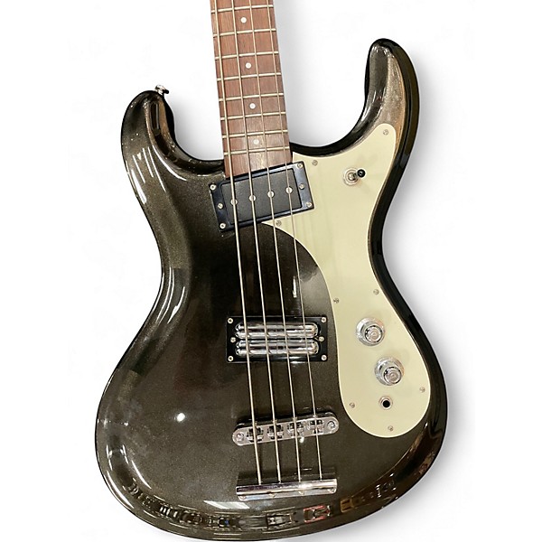Used Danelectro 64 Black Electric Bass Guitar