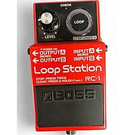 Used BOSS RC1 Loop Station Pedal