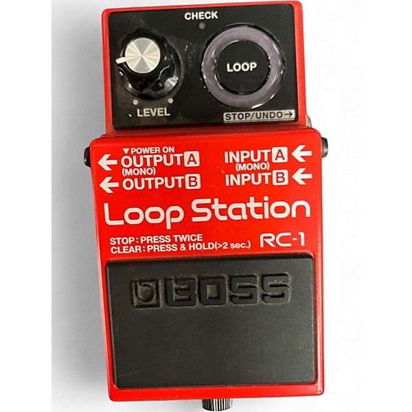 Used BOSS RC1 Loop Station Pedal